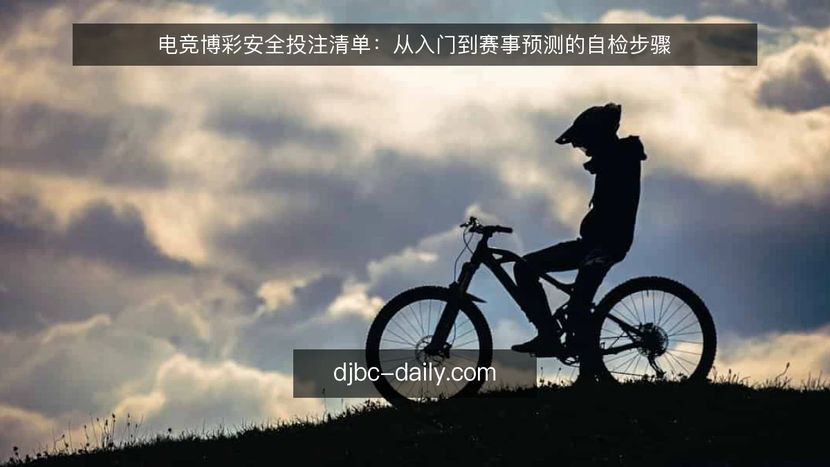 电竞博彩安全投注清单：从入门到赛事预测的自检步骤